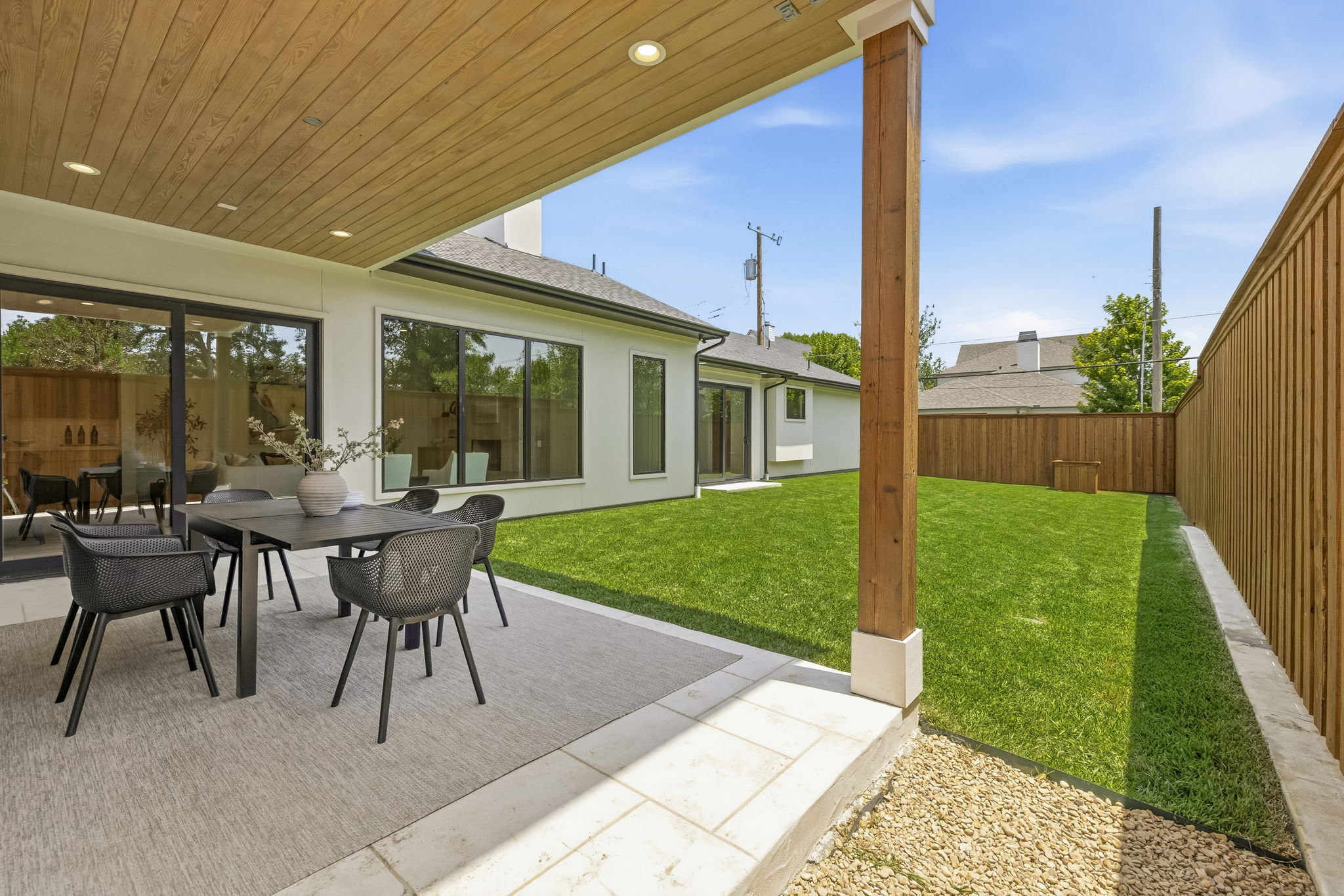 7714 Morton Street - Covered Patio